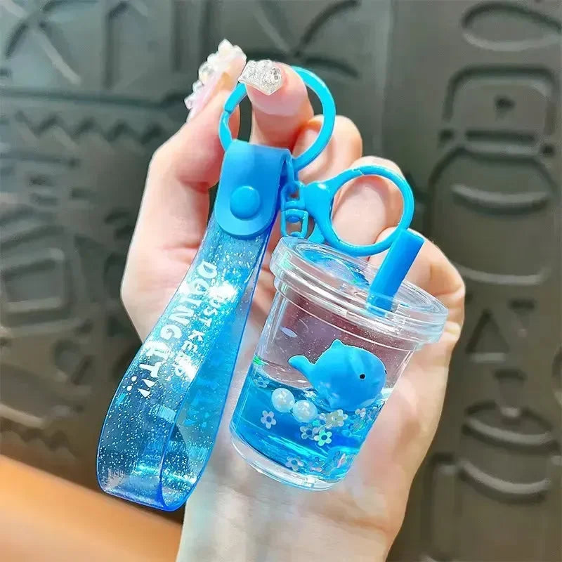 Bubble Reef Buddies Liquid Keychain