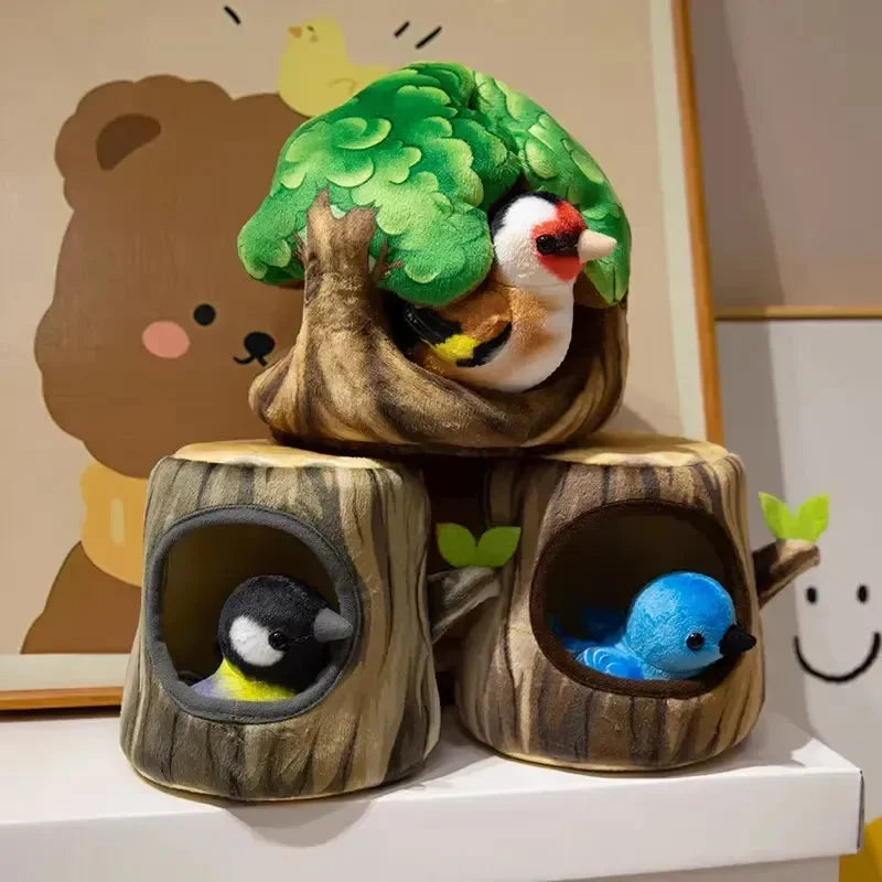 Ensemble de peluches Tweet Retreat Tree House 