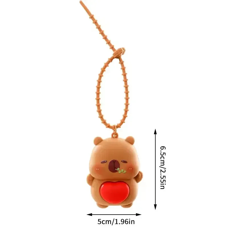 Heartfelt Critter Crew Keychain