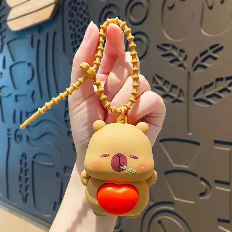 Heartfelt Critter Crew Keychain
