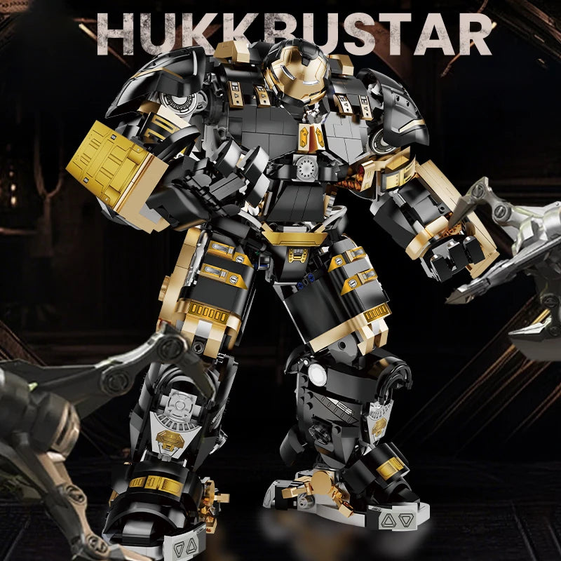 2300+pcs Black Hulk Buster Marvel Building Blocks Sets Iron Man Machine Toys Bricks Action Robot Figures Model Holiday Gifts - Bear Hugs