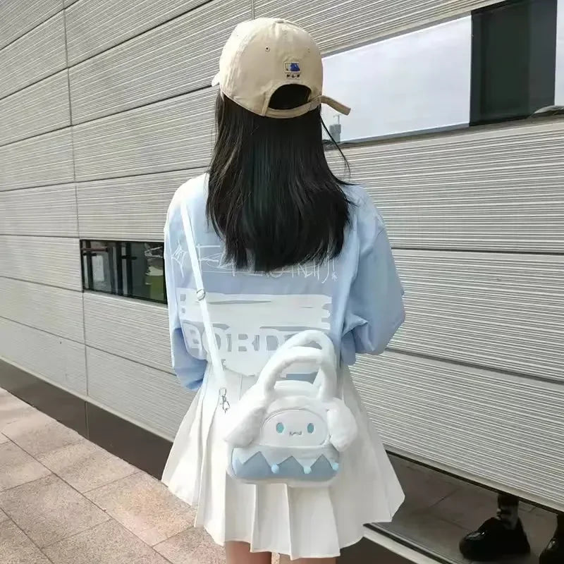 Kawaii Carryall Mini Plush Bucket Bag