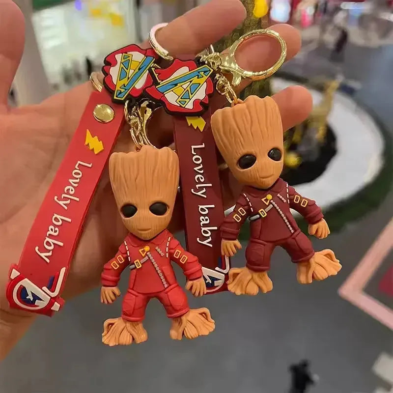 Baby Groot 3D Keychain