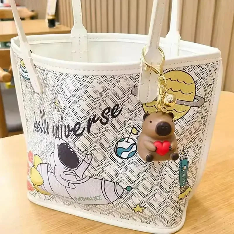 Capy Kiss I Love You Keychain