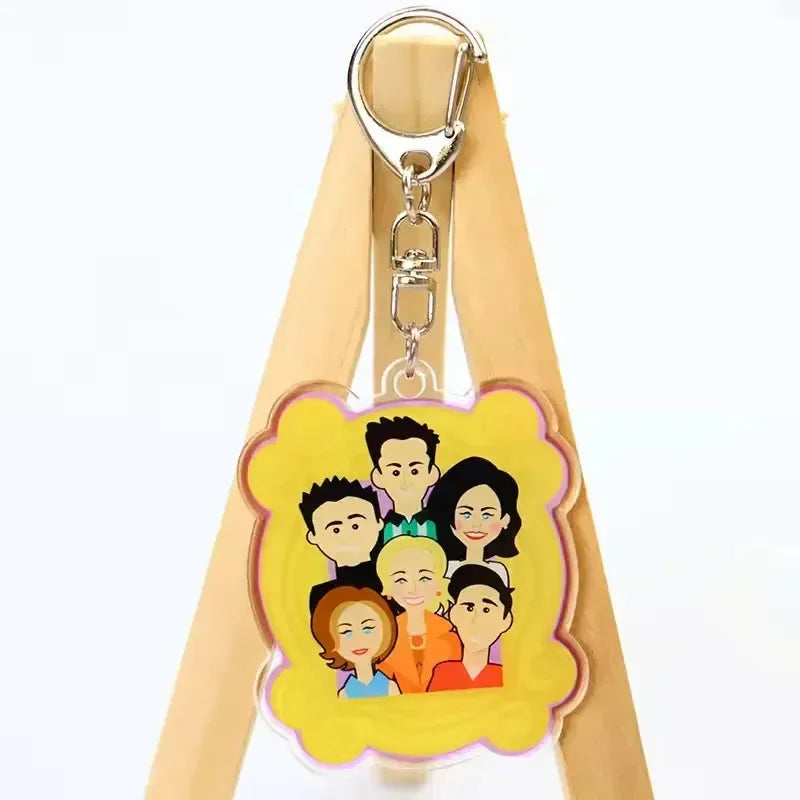 Nostalgic Friends TV Show Keychains