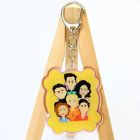 Nostalgic Friends TV Show Keychains