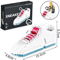Streetwear HypeSneaker 3D Micro Building Blocks