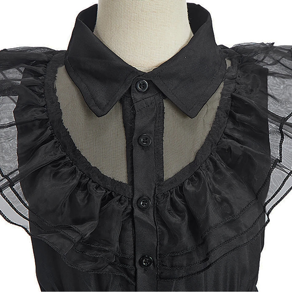 Wednesday Addams Princess Dress - Bear Hugs