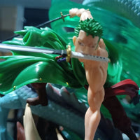 One Piece Roronoa Zoro Tornado Asura Action Figure (27.5 cm)