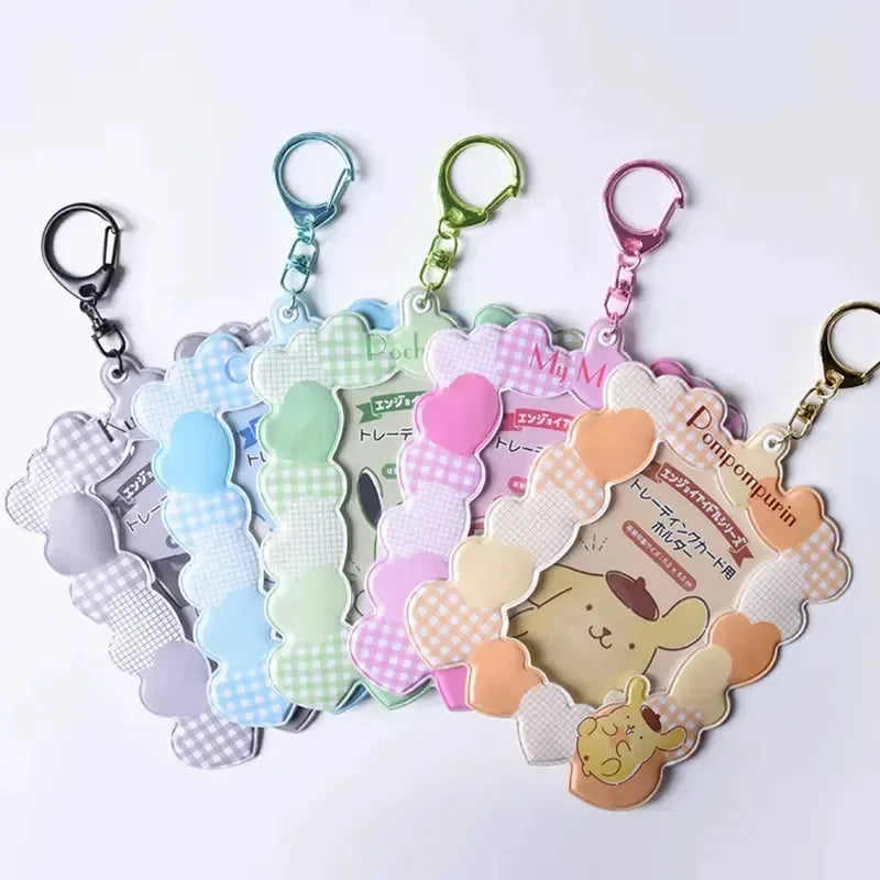 Sanliou Card Heart Box Keychain