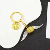 Winged Wonder Golden Snitch Keychain