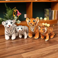 Stripy Snuggler Realistic Tiger Cub Plushie (20 cm)
