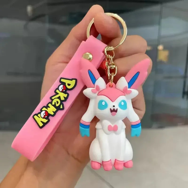 Eeveelutionary Eevee Family Keychain