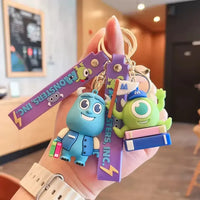 Scream Team Monsters Inc. Keychain
