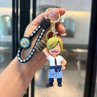 Straw Hat Cheers One Piece Keychain