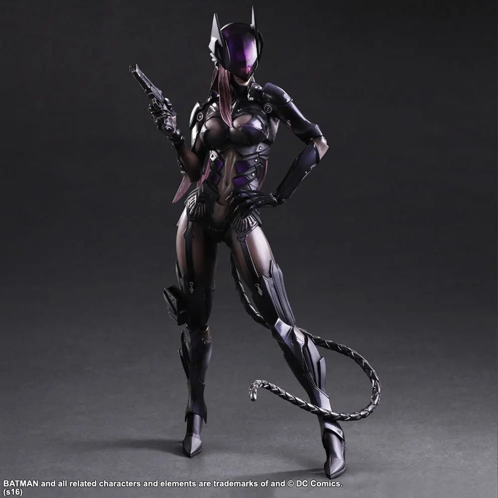 Play Arts Kai Catwoman Variant Action Figure (27 cm)