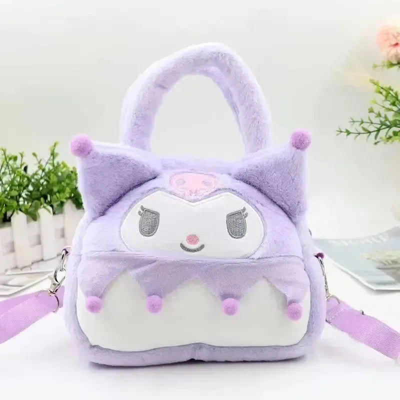 Kawaii Carryall Mini Plush Bucket Bag