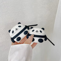 Cartoon Panda Silicon Case (For Airpods)