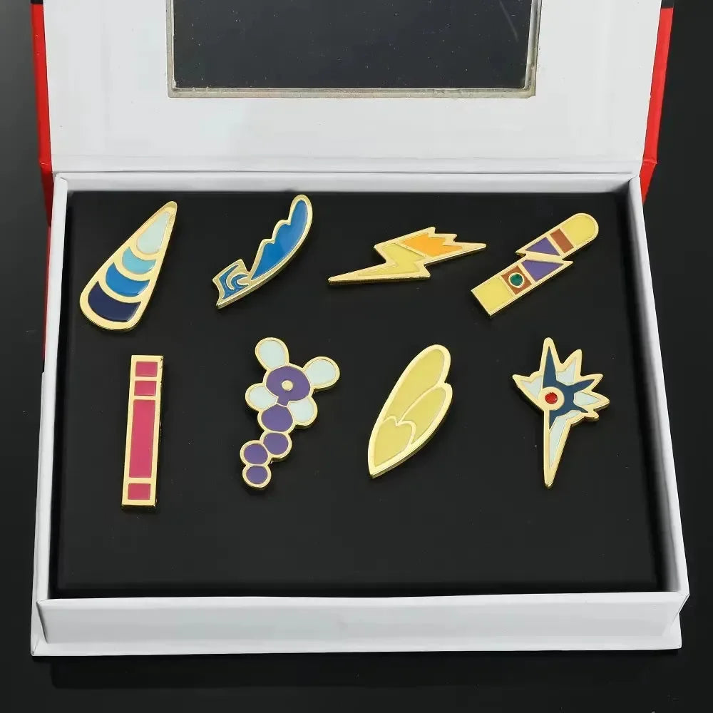 Coffret de badges de gymnase Pokimoen 