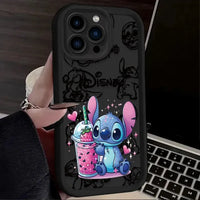 Disney Stitch Strawberry Case (For iPhones)