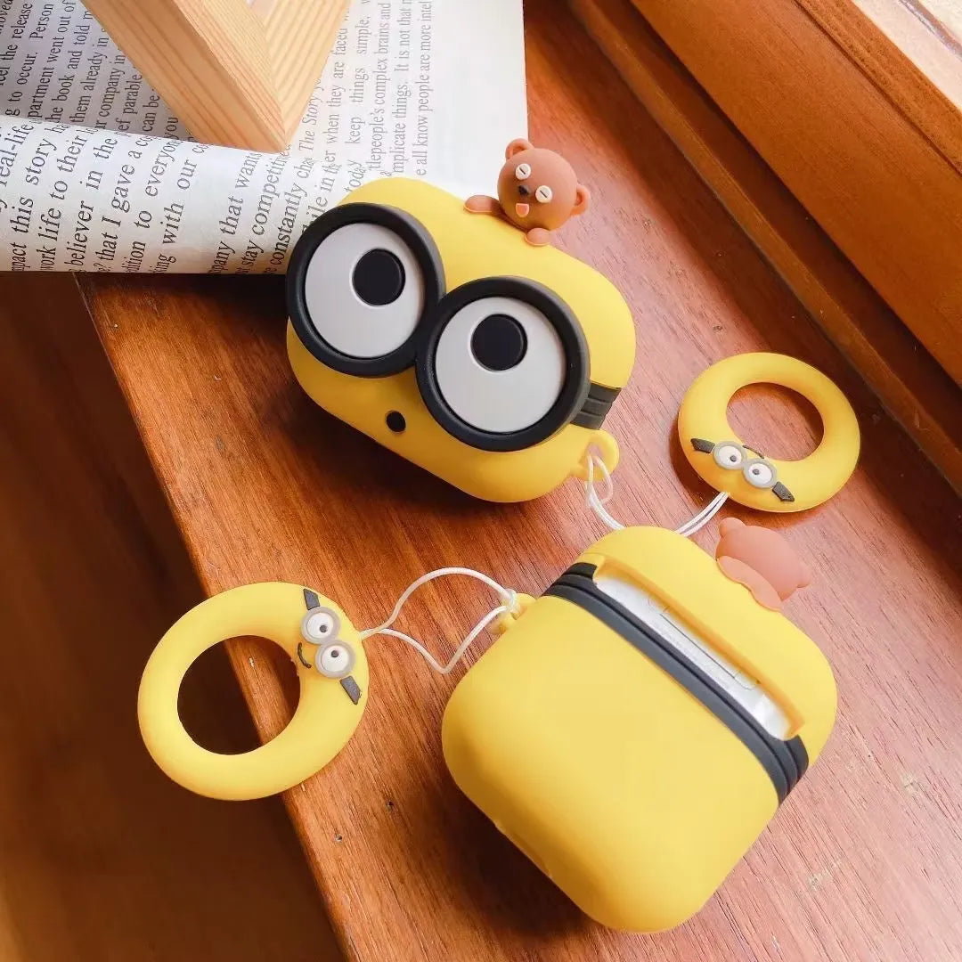 Big Eyed Minions Case (For Airpods)