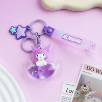 Sanliou Moonbeam Buddies Glitter Keychain