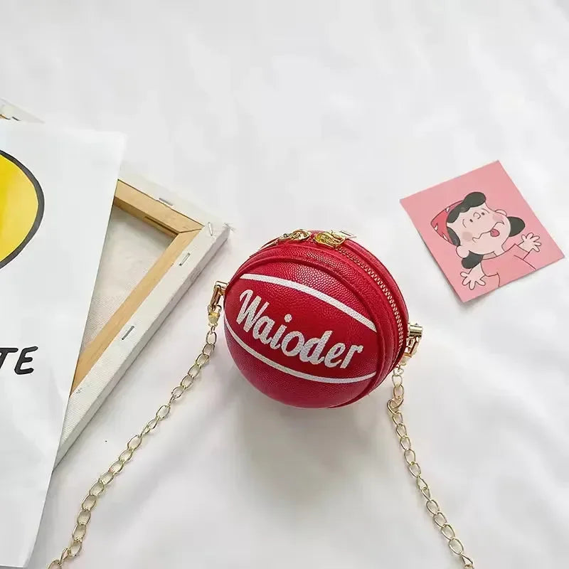 Slam Dunk Basketball Crossbody Bag