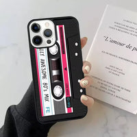 Cassette Tape Style Phone Case (For iPhones)