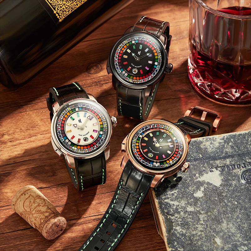 Lucky Harvey Real Time Player Slot Machine Watch