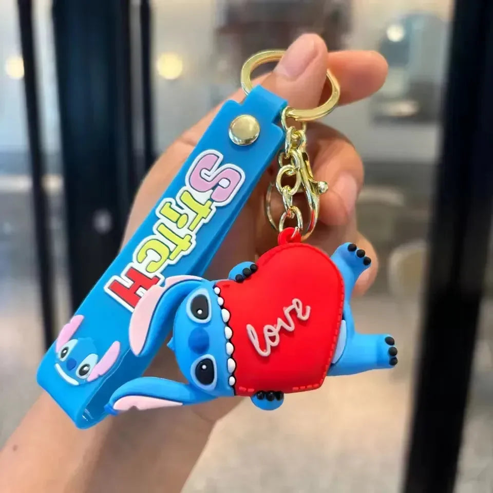 سلسلة مفاتيح ستيتش مانيا ثلاثية الأبعاد 