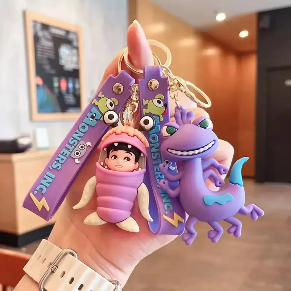Scream Team Monsters Inc. Keychain
