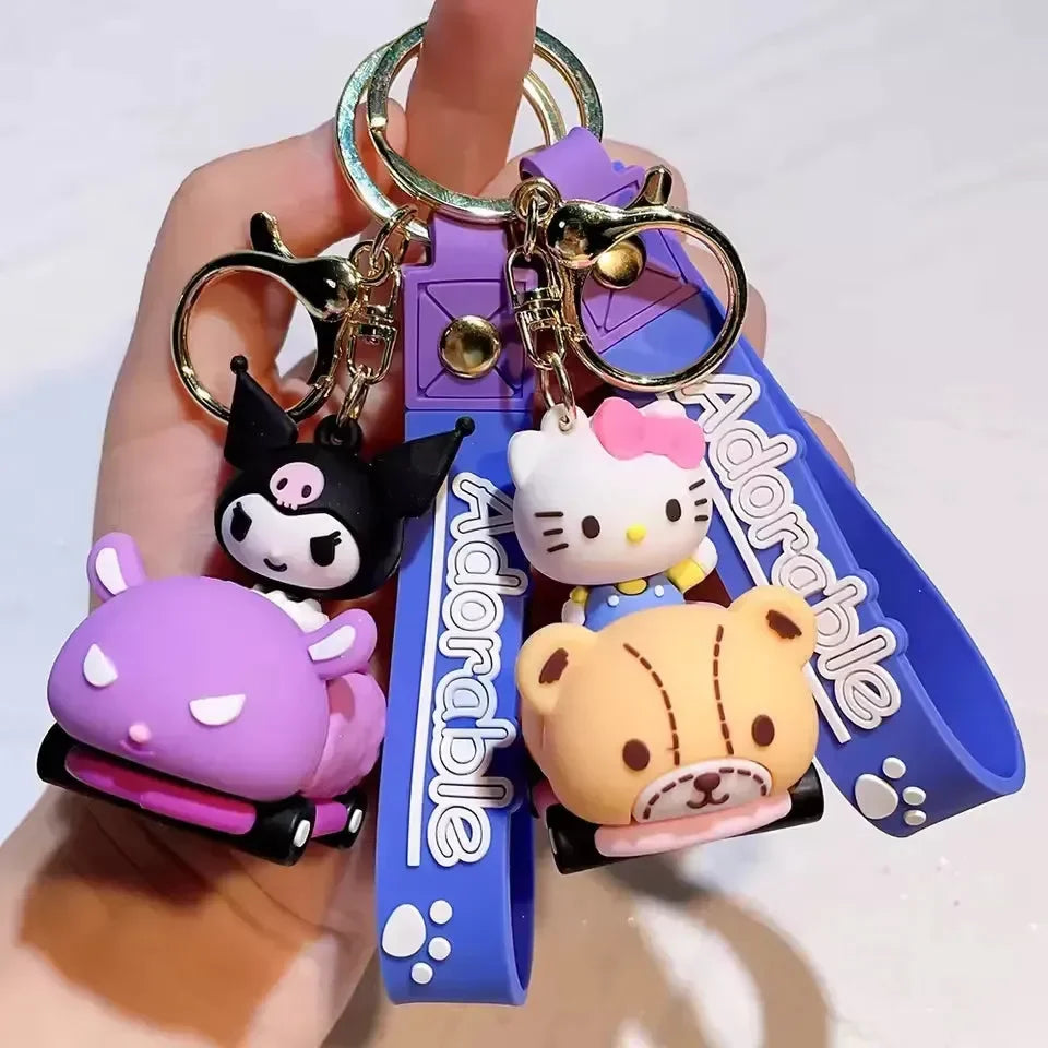 Sanliou Wheels of Whimsy Keychain