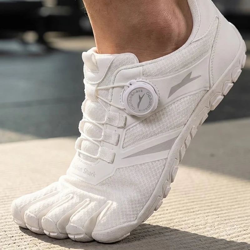 GallonShark Five-Toe Lightweight Barefoot Sneakers Outdoor Trail Shoes for Hiking Running Camping and Fitness - Bear Hugs