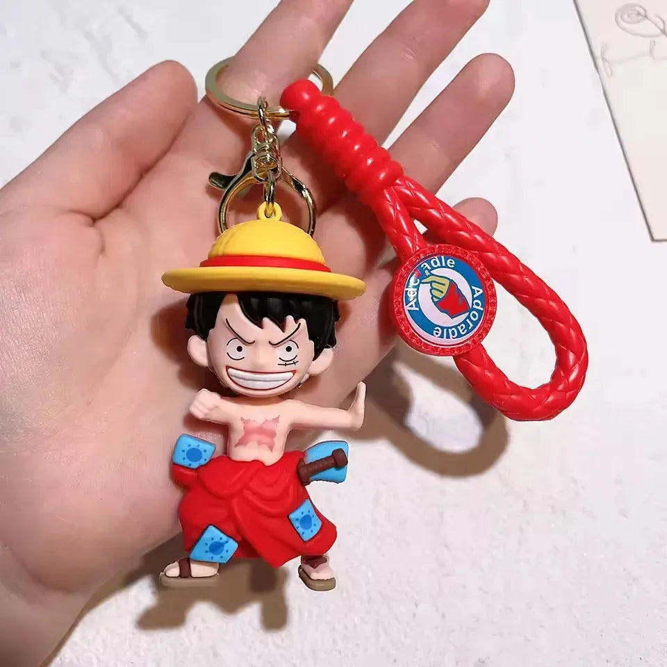 One Piece Luffy 3D  Keychain