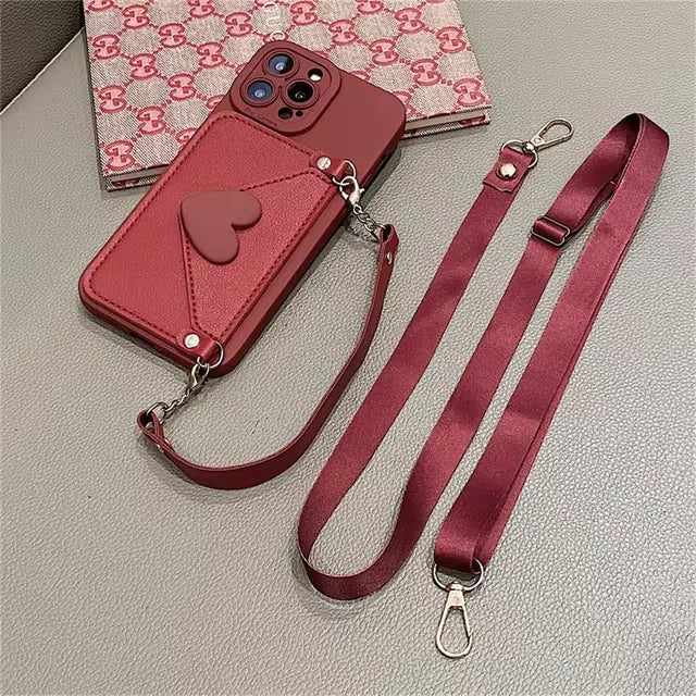 Korean Crossbody Bag Phone Case (For iPhones)