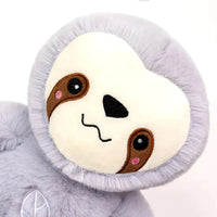 Kawaii Musical Breathing Sloth Plush Toy