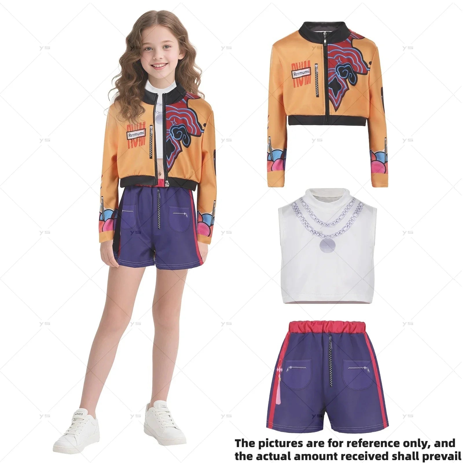 Disfraces de Cosplay para niños y niñas, Zoeyy Mhama Rumini, trajes de juego de rol de fantasía, trajes de fiesta de Carnaval y Halloween Kpop, 2026 - Bear Hugs