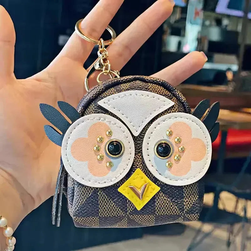 Wise Wings Designer Owl Coin Purse