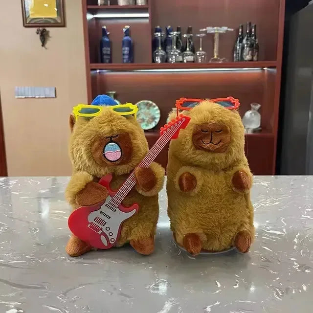 Musical Singing and Dancing Capybara Plushies (20 cm)
