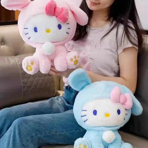 Peluche irrésistible à presser Hello KT 