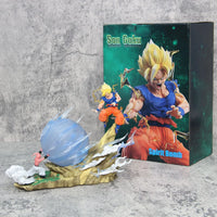 Buu vs Goku Super Saiyan Genki Bomb Action Figure (21 cm)