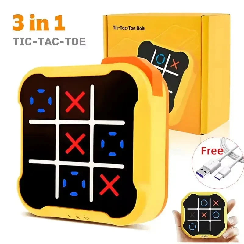Retro Electronic Tic-Tac-Toe