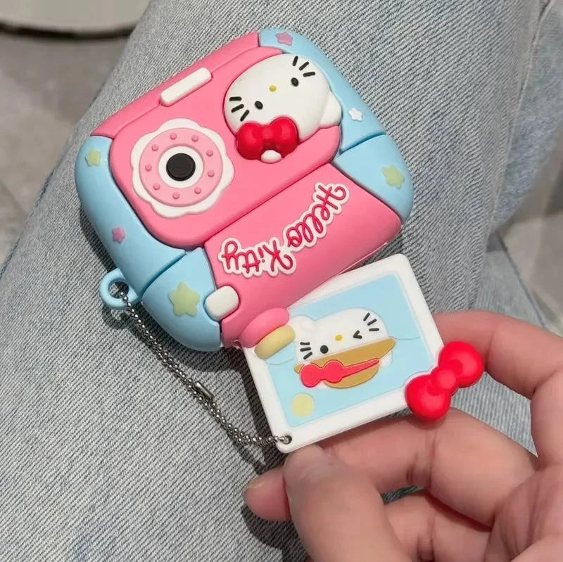 3D Hello Kitty Camera AirPods Case