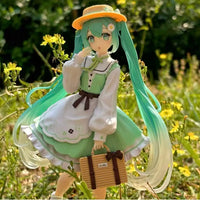 Hatsune Miku figure pastoral style figure model anime two dimensional beautiful girl desktop decoration Fashion Giving gifts - Bear Hugs