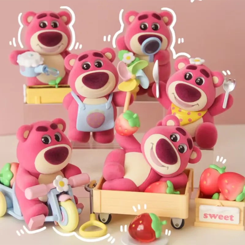 Disney Kawaii Lotso Strawberry Orchard Series Blind Box