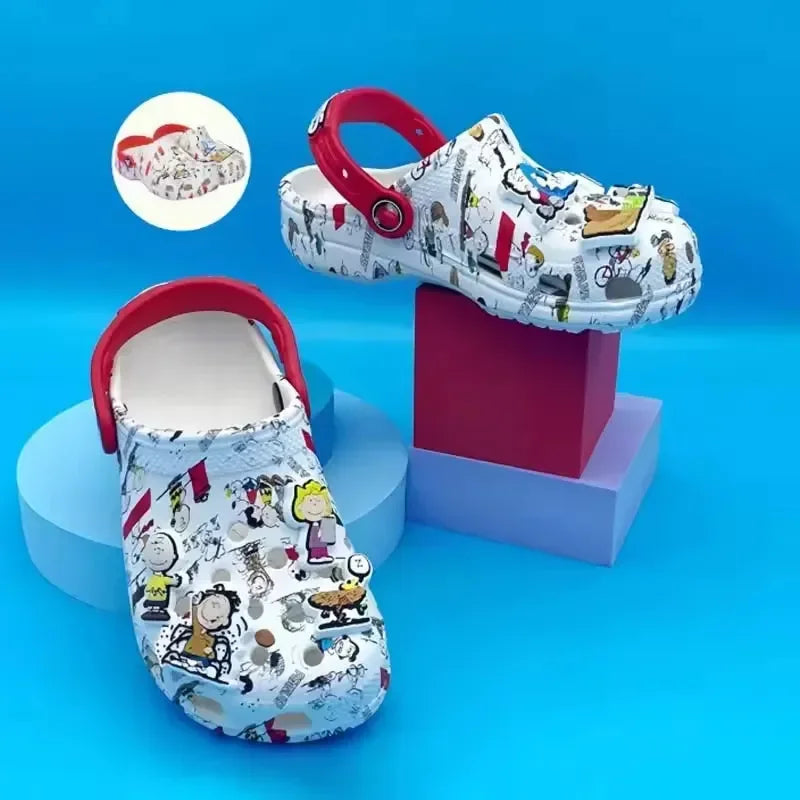 Snoopy Peanuts Paw-sitive Clogs