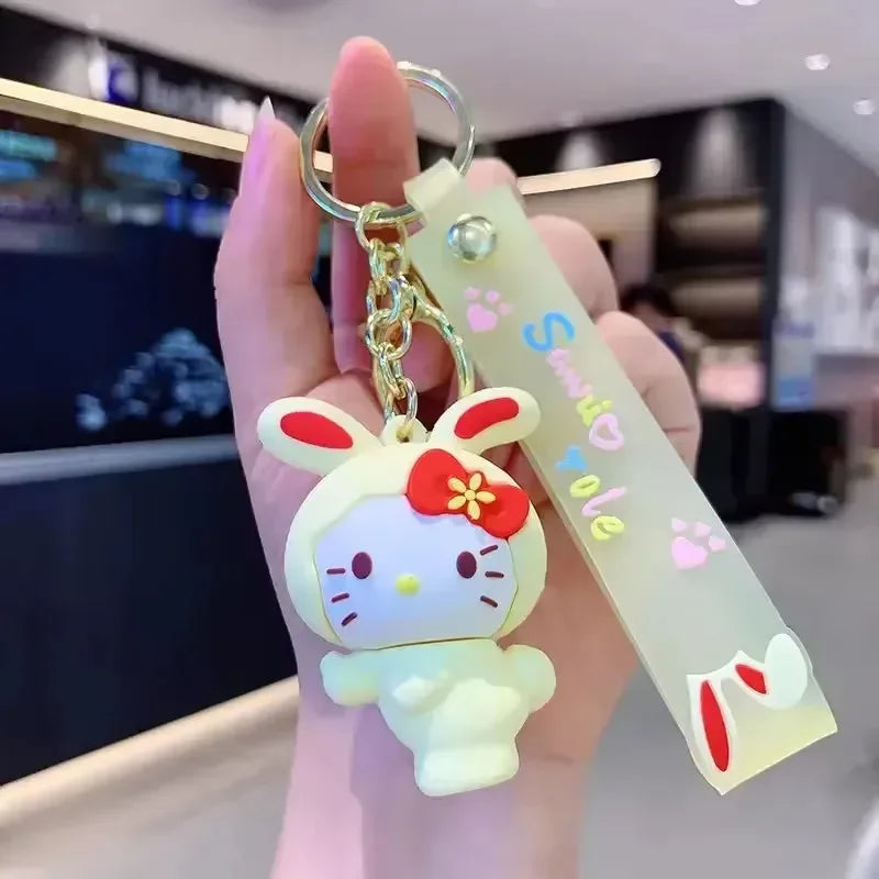 Sanliou Bunny Ears 3D Keychain