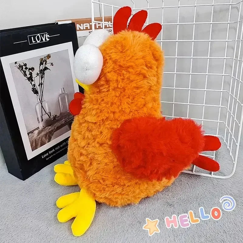 Big Eye Rooster Plush (25 cm)