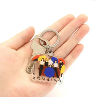 Nostalgic Friends TV Show Keychains