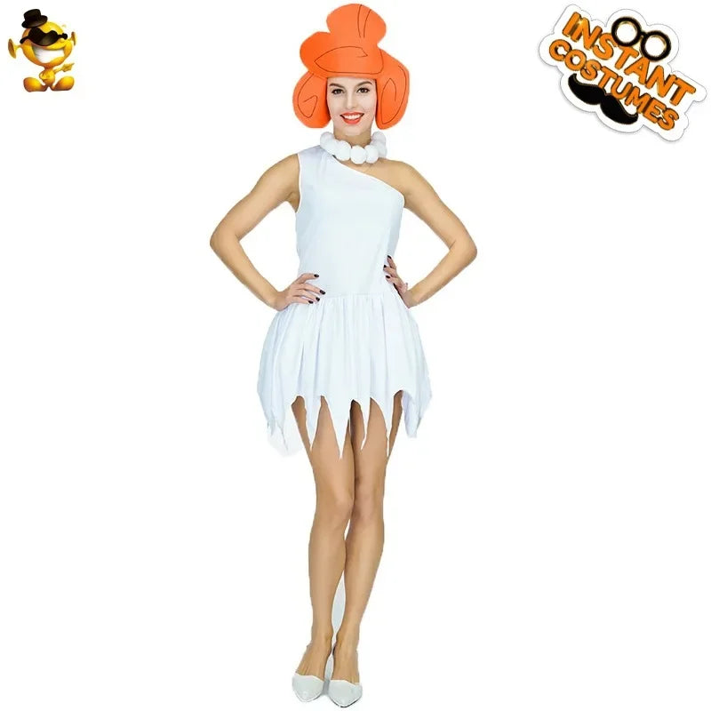 Flintstones costume primitive character performance party costume savage stage performance costume for adults and children - Bear Hugs